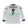 Billiga Fotbollströjor Manchester United Beckham 7 Retro Borta tröja 1998-1999 Långärmad